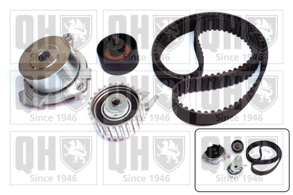 QUINTON HAZELL Veepump + hammasrihmakomplekt QBPK5800 QUINTON HAZELL QBPK5800 Veepump + hammasrihma komplekt Alfa Romeo 155 167 hind