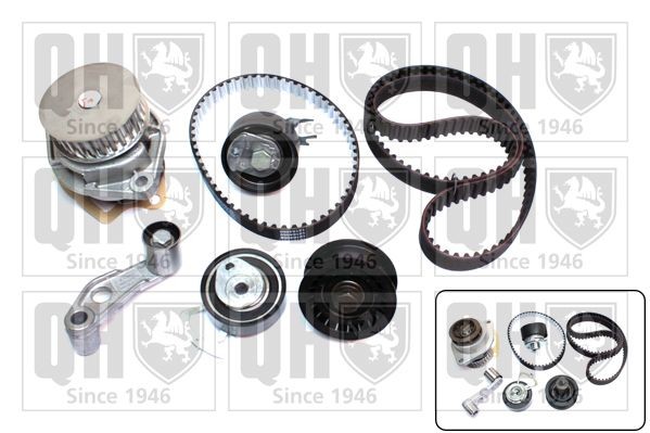 QUINTON HAZELL Wasserpumpe + Zahnriemensatz QBPK5820 Wasserpumpe + Zahnriemensatz QUINTON HAZELL T-ROC QBPK5820 günstig