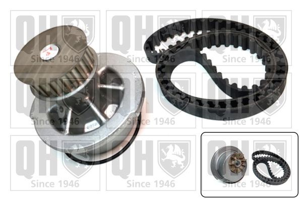 QUINTON HAZELL Veepump + hammasrihmakomplekt QBPK9009 QUINTON HAZELL QBPK9009 Hammasrihma komplekt Kadett E Sedaan (T85) hind