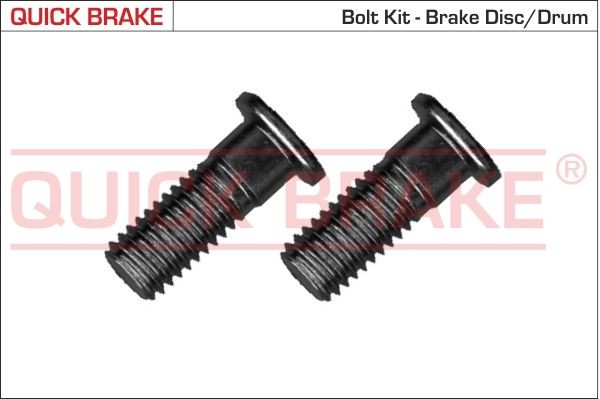 QUICK BRAKE Skrue, bremseskive 11675K QUICK BRAKE 11675K originale Seat Exeo Sedan Skrue, bremseskive hvad koster