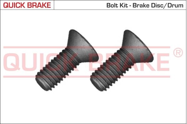 QUICK BRAKE Skrue, bremseskive 11676K 11676K Skrue, bremseskive QUICK BRAKE MITSUBISHI PAJERO SPORT