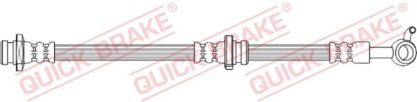 Bremseslange QUICK BRAKE 50.746 QUICK BRAKE 50.746 Bremseslange bak venstre Nissan MICRA 2014