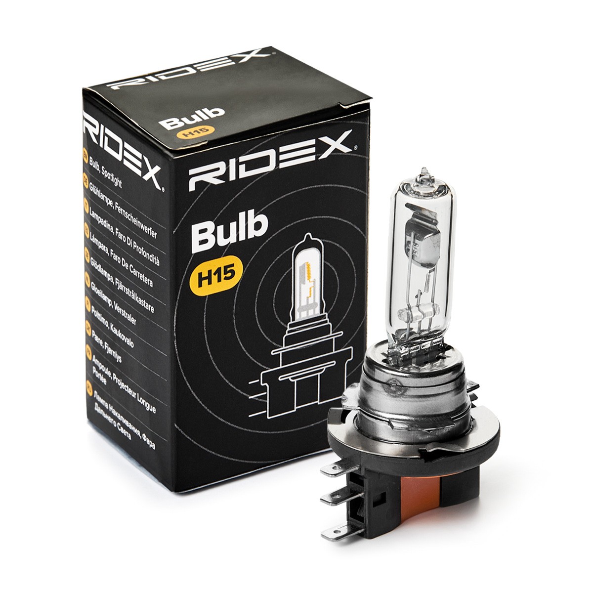RIDEX Λυχνία, μεγάλα φώτα 106B0016 RIDEX Λάμπα προβολέα MINI 106B0016
