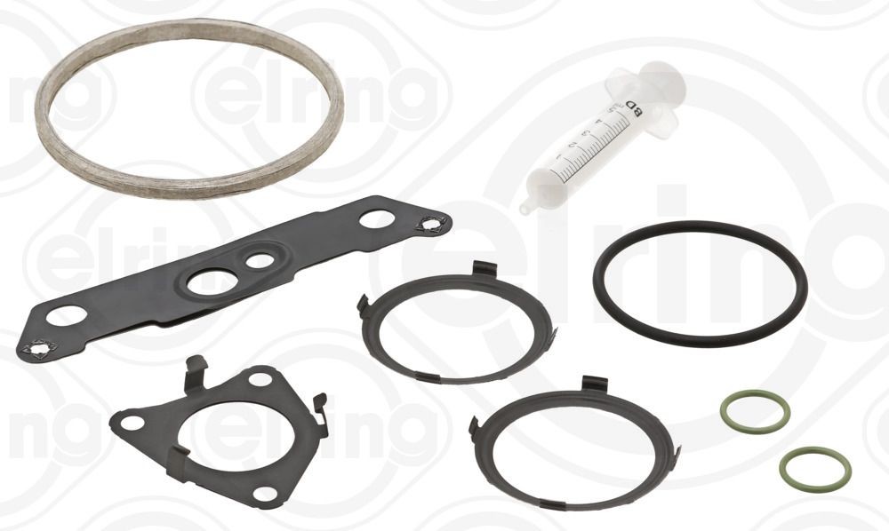 Turbocharger, montageset ELRING 793.380 ELRING 793.380 Montageset uitlaatsysteem AUDI Q7 2015