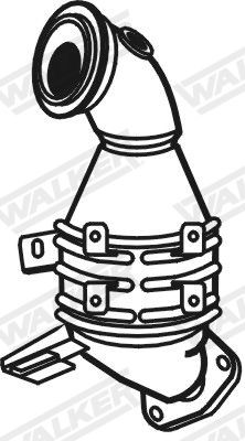 WALKER Katalysator 28726 WALKER 28726 Katalysator Opel Astra J gtc pris