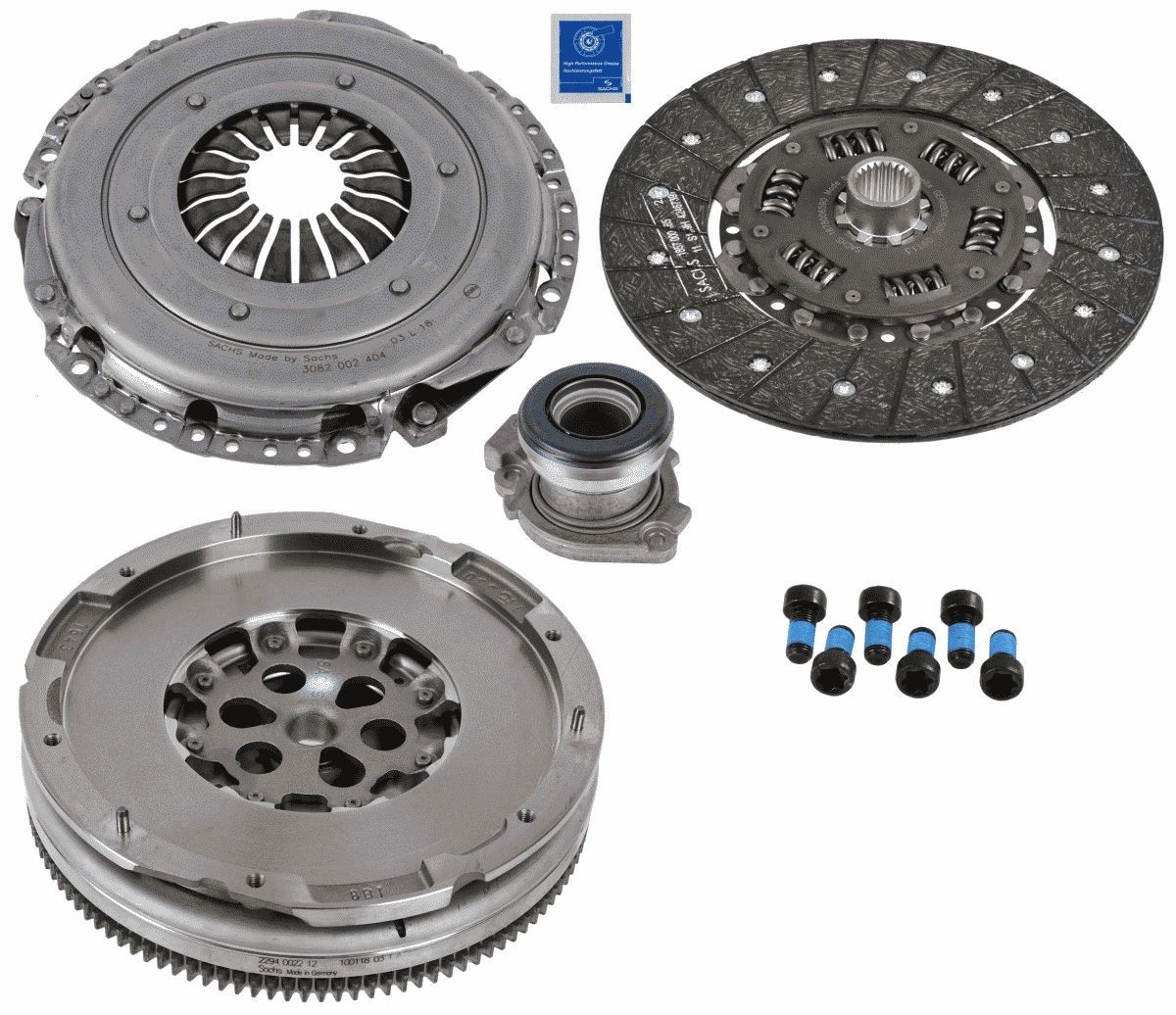 SACHS Koppelingsset 2290 601 119 SACHS 2290 601 119 Koppelingsset OPEL Insignia A Hatchback (G09) 1.6 SIDI (68) 170 Pk 2016