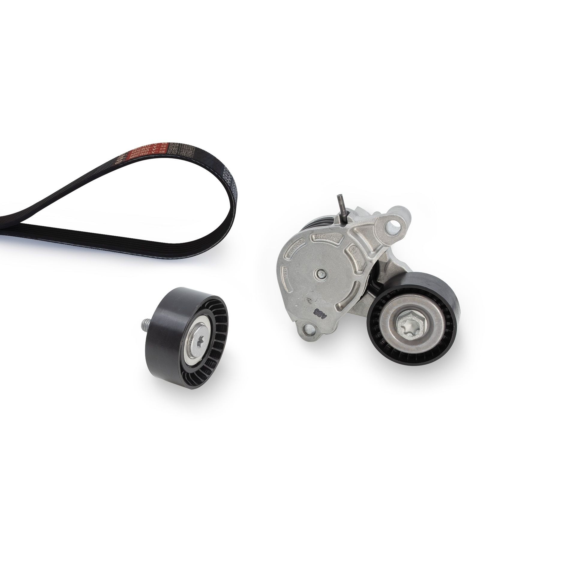 Keilrippenriemensatz GATES K016PK1348XS GATES Micro-V Kit UNIQUE FIT K016PK1348XS MINI COUNTRYMAN 2017 Keilrippenriemensatz