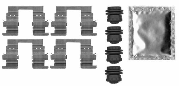 TEXTAR Kit accessori, pastiglia freno 82546900 TEXTAR 82546900 Kit accessori, pastiglia freno Opel Insignia B Sports Tourer originali prezzo