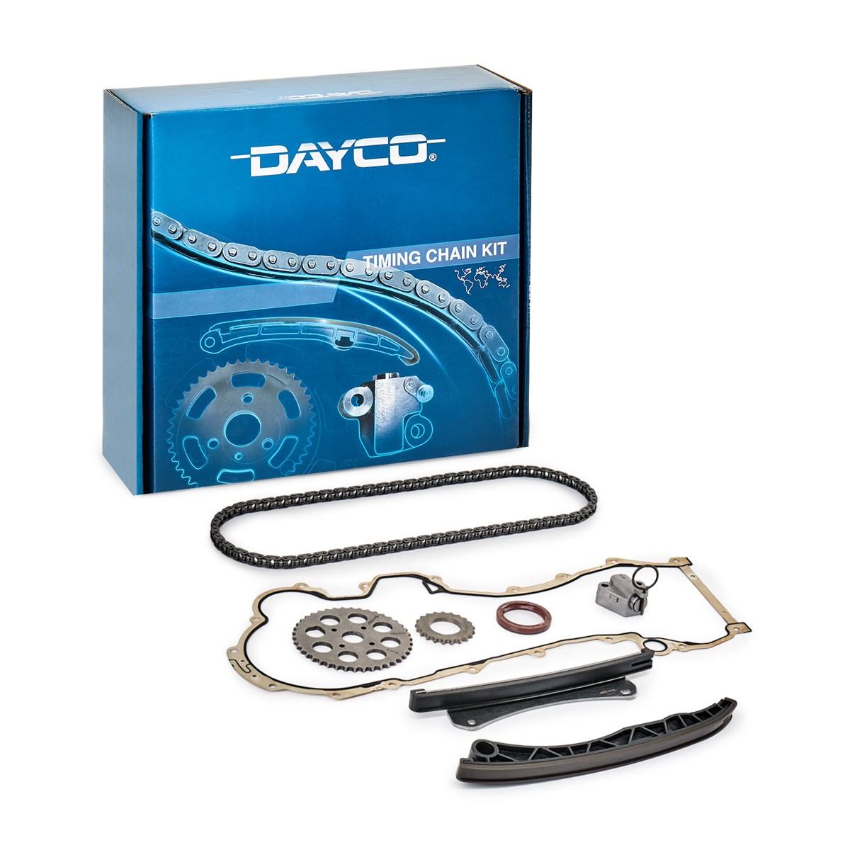 DAYCO Registerkjedesett KTC1098 Registerkjede DAYCO Volvo XC 90 KTC1098