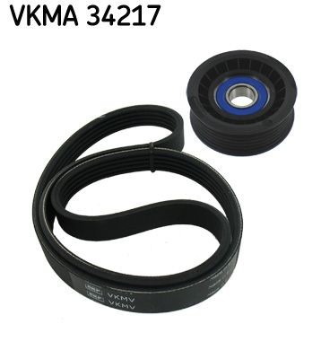 SKF Σετ ιμάντων poly-V VKMA 34217 Σετ ιμάντων poly-v SKF TRANSIT CUSTOM VKMA 34217 φθηνά