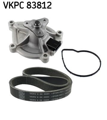 Wasserpumpe + Keilrippenriemensatz SKF VKMC 33843 SKF VKMC 33843: Keilrippenriemensatz Mini COUNTRYMAN 2017