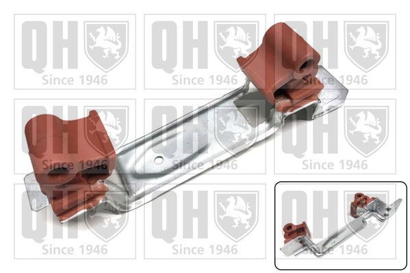 QUINTON HAZELL Gummipute, lydpotte EM4869 Feste eksosrør QUINTON HAZELL Volvo 850 EM4869