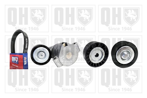 QUINTON HAZELL Moniurahihnasarja QDK146 BMW Moniurahihnasarja QUINTON HAZELL QDK146