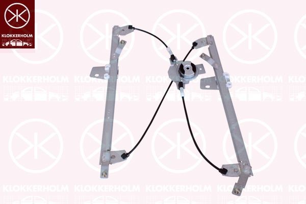 KLOKKERHOLM Lève-vitre 16171802 16171802 Mécanisme lève-vitre NISSAN QASHQAI KLOKKERHOLM