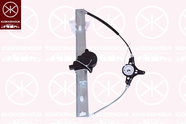 KLOKKERHOLM Rudehejs 34771804 34771804 Ruderegulator MAZDA RX-7 KLOKKERHOLM