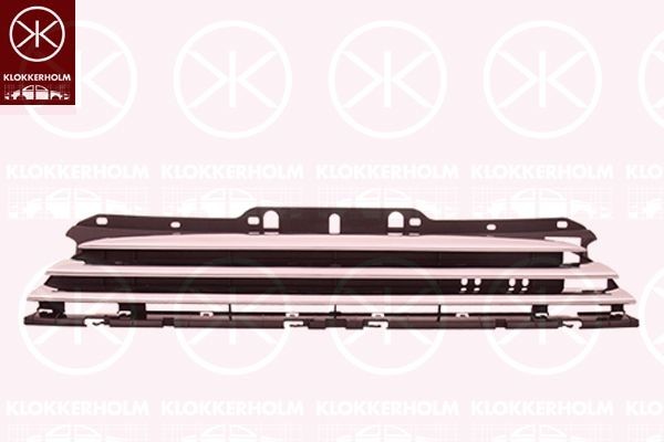 KLOKKERHOLM Kølergitter 4001993 Frontgrill KLOKKERHOLM Chevrolet TRAILBLAZER 4001993