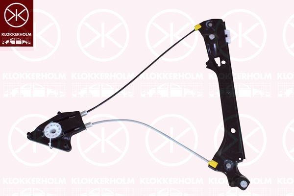 KLOKKERHOLM Rudehejs 60561902 60561902 Ruderegulator RENAULT TALISMAN KLOKKERHOLM