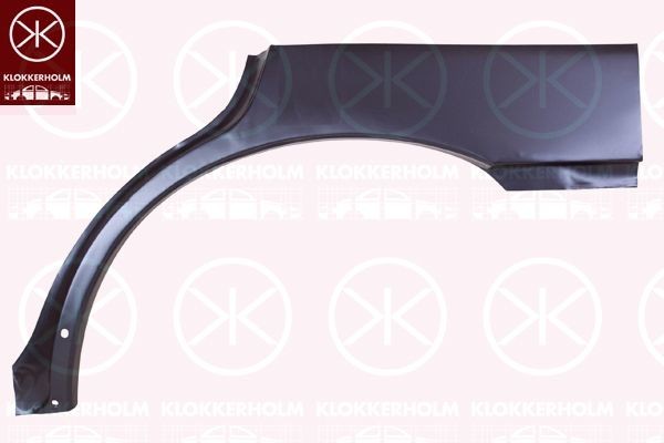 KLOKKERHOLM Passage de roue 6732581 KLOKKERHOLM 6732581 Tôle de reparation passage de roue Subaru XV 2 pas cher