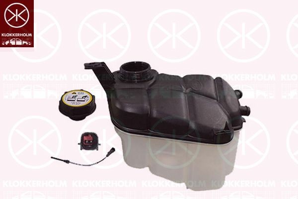 KLOKKERHOLM Δοχείο διαστολής, ψυκτικό υγρό 90223001 90223001 Δοχείο διαστολής ψυκτικoύ υγρού OPEL COMBO KLOKKERHOLM