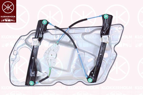 KLOKKERHOLM Stikla pacelšanas mehānisms 95471702 Stikla pacēlāji KLOKKERHOLM Ford USA ESCORT 95471702