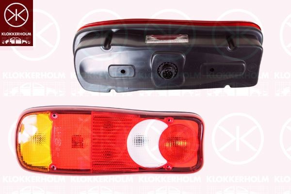 KLOKKERHOLM Bumper 9573901 Saab 9-5 Bumper KLOKKERHOLM 9573901