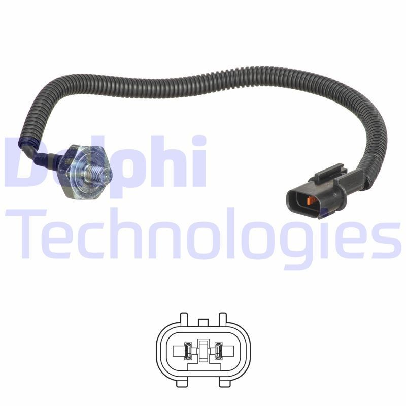 Sensore di detonazione DELPHI AS10257 DELPHI AS10257 Sensore di detonazione HYUNDAI SANTA FE 2016
