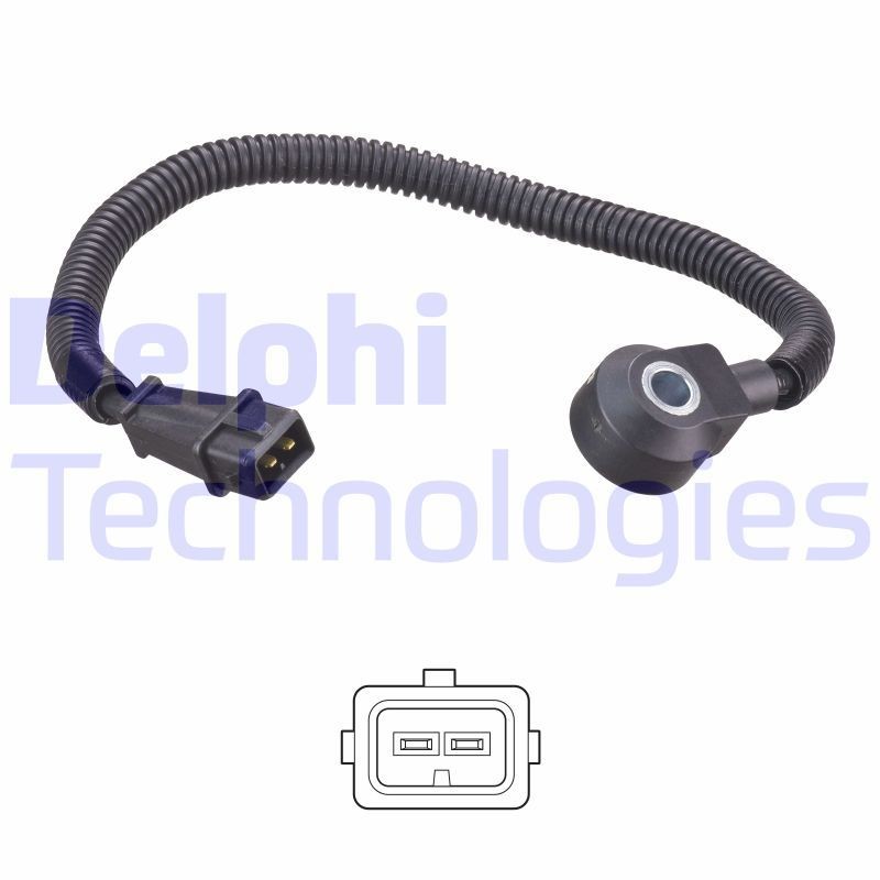 DELPHI Αισθητήρας κρούσης AS10258 DELPHI AS10258 γνήσια Αισθητήρα κρούσης Accent 2 Sedan κόστος