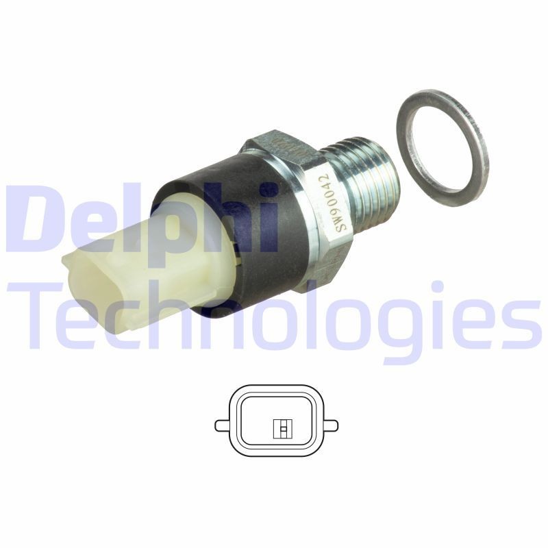 DELPHI Eļļas spiediena devējs SW90042 Eļļas spiediena devējs DELPHI KADJAR SW90042 lēti
