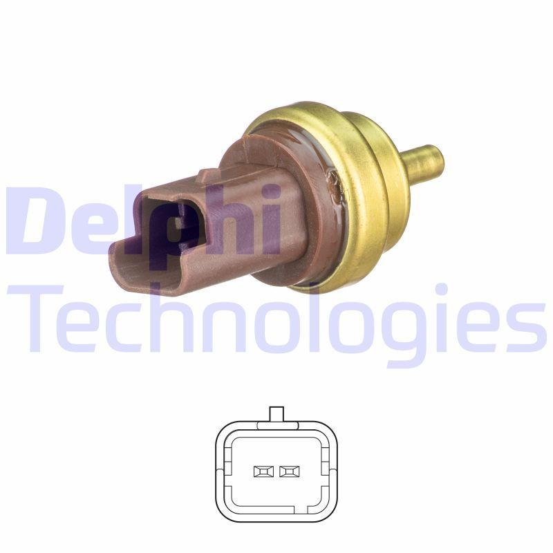 DELPHI Andur, Jahutusvedeliku temp. TS10477 Temperatuuriandurid DELPHI Peugeot J5 TS10477