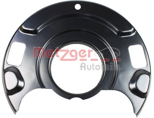 Έλασμα πιτσιλίσματος, δισκόπλακα METZGER 6115167 METZGER 6115167 Λαμαρινένιο προστατευτικό NISSAN ALMERA 2017