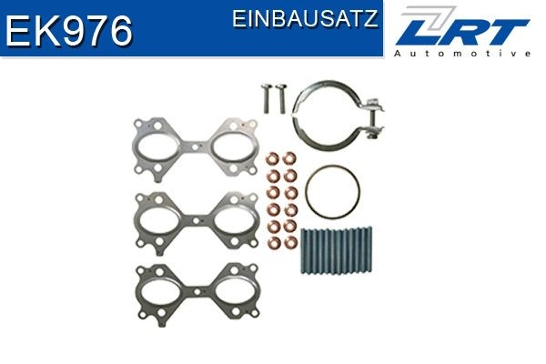 LRT Kit de montage, Collecteur des gaz d'échappement EK976 EK976 Kit d'assemblage système d'échappement LRT FIAT MAREA