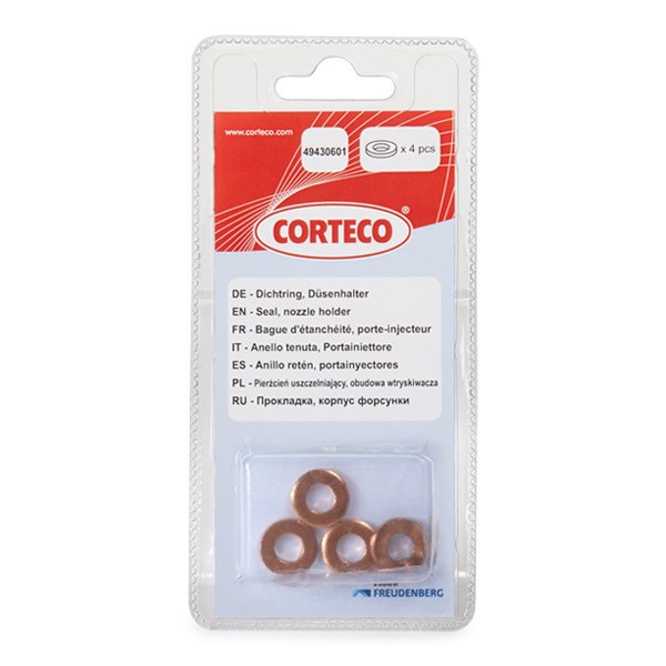 CORTECO Retentor, suporte de injector 49430601 CORTECO 49430601 Retentor suporte de injector Opel Vectra A preço