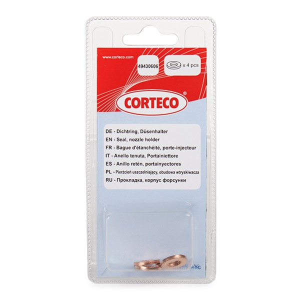 CORTECO Packning, spridarhållare 49430606 49430606 CORTECO tätning munstyckshållare HONDA INTEGRA