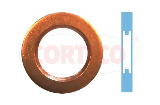 CORTECO Seal Ring, nozzle holder 49430664 49430664 CORTECO injector seals for NISSAN NP300 PICKUP