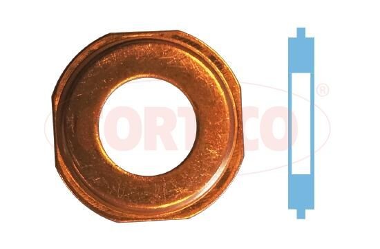 CORTECO Blīvgredzens, Sprauslas korpuss 49430759 CORTECO 49430759 Sprauslu blīves Opel Meriva B cena