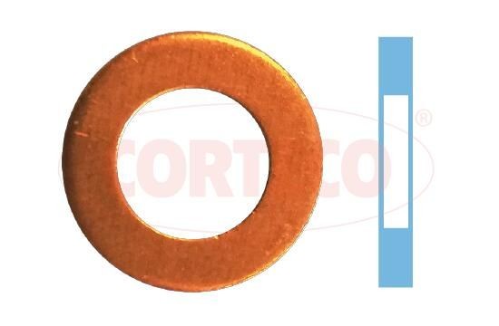 CORTECO Bague d'étanchéité, porte-injecteur 49430772 49430772 Joint injecteur SKODA SUPERB CORTECO