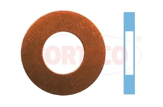 CORTECO Rõngastihend, õhusissevõtutoru-õhufiltrikorpus 49430776 Rõngastihend sissepritseklapp CORTECO ACCENT 49430776 odav