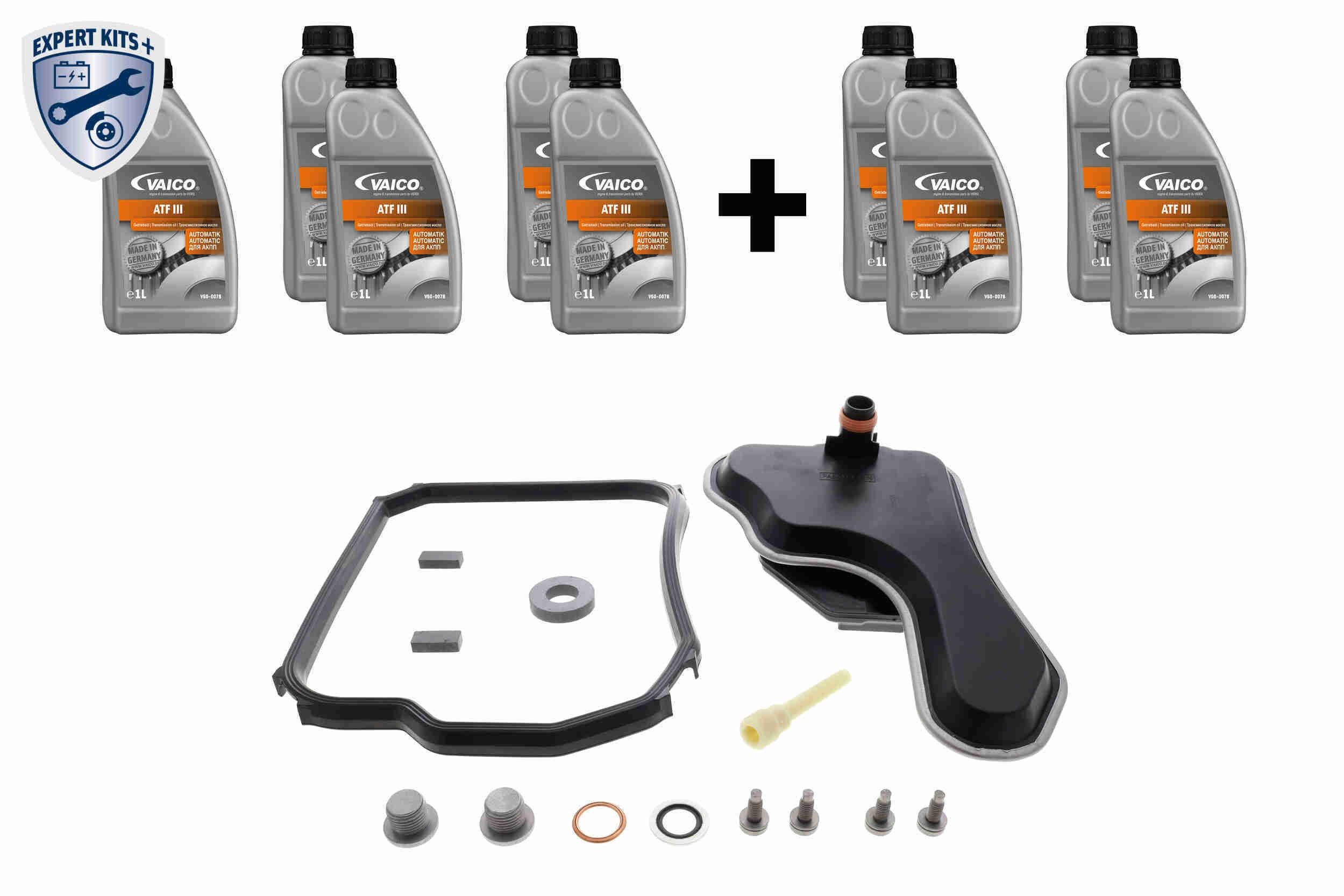 VAICO Automaatkäigukasti õlivahetuskomplek V22-0737-XXL VAICO V22-0737-XXL Hüdraulikafilter automaatkäigukast 307 Hatchback (3A/C) originaal hind