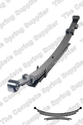 LESJÖFORS Molas de lâminas 6192539 LESJÖFORS 6192539 Molas de lâminas TOYOTA Hiace Minibus (H100, H200) 2.5 D-4D (KLH12, KLH22) 102 cv 2006