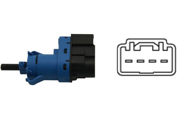 KAVO PARTS Spínač brzdových svetiel EBL-4507 EBL-4507 Spínač brzdových svetiel KAVO PARTS CITROЁN C4