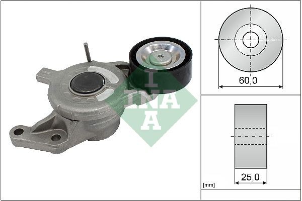 Braccio tenditore, Cinghia Poly-V INA 534 0657 10 INA 534 0657 10 costo Tenditore cinghia servizi Peugeot 508 2015