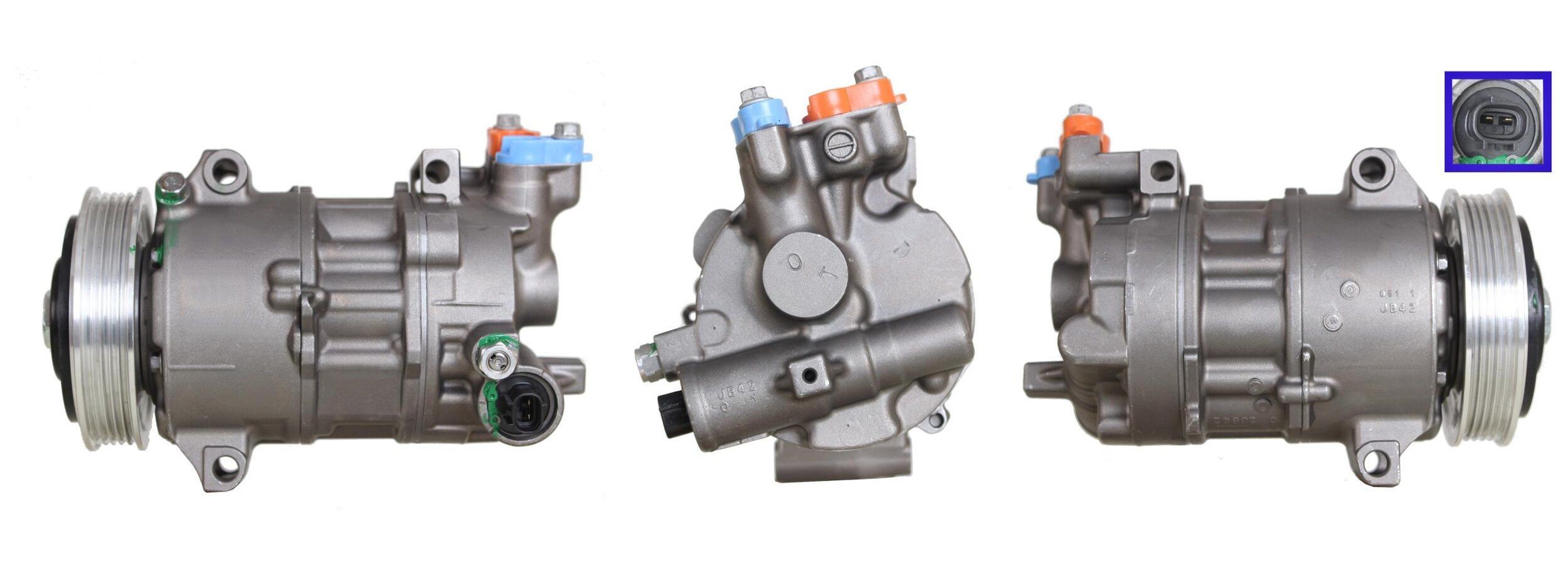 ELSTOCK Air conditioning compressor 51-1185 TOYOTA VERSO S ELSTOCK ac compressor 511185