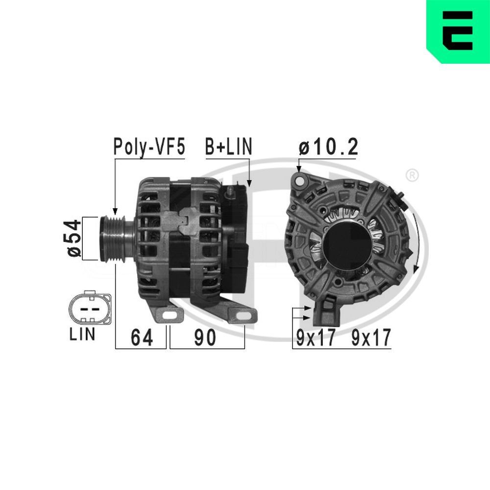 Alternatore ERA 209032A ERA 209032A costo Alternatore Volvo V70 2024