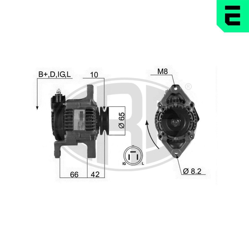 ERA Δυναμό 210039A ERA 210039A Δυναμό αυτοκινήτου Suzuki SJ Cabrio γνήσια τιμες