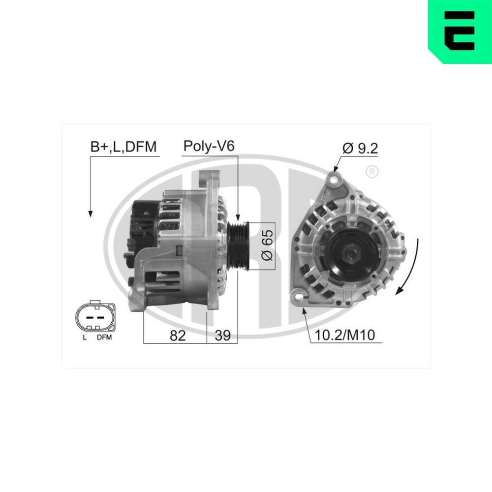 ERA Alternatore 210076A ERA 210076A Generatore Audi A6 C6 Allroad prezzo