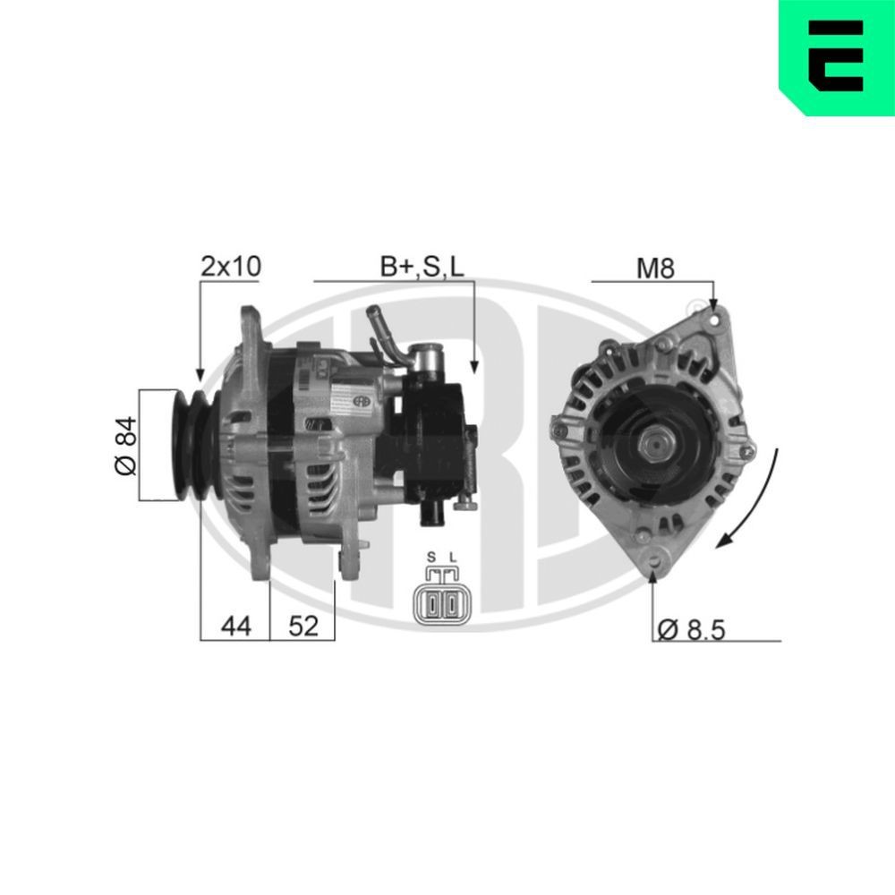 ERA Dynamo / Alternator 210114A 210114A Generator MITSUBISHI L300 / DELICA ERA