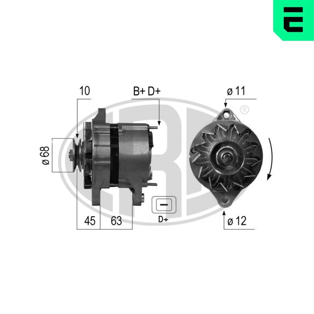 ERA Ģenerators 210295A ERA 210295A Ģenerators Fiat 238 lēti
