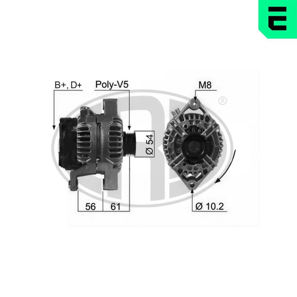 ERA Generator 210584A ERA Dynamo SAAB 210584A