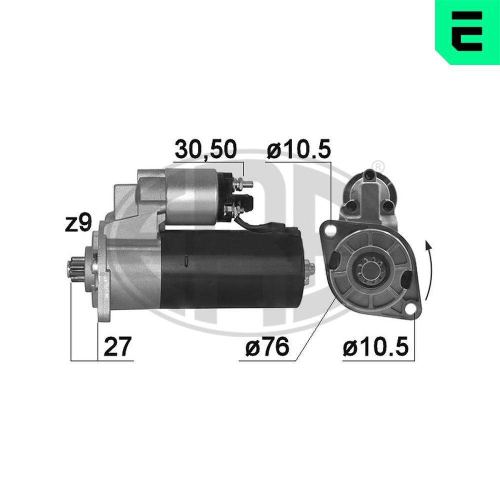 ERA Štartér 220053A ERA 220053A Štartér Skoda Felicia Pick-up lacné