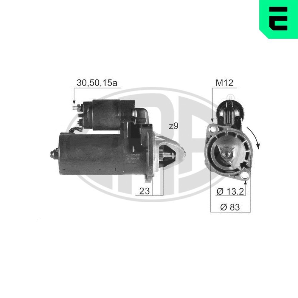 ERA Anlasser 220188A 220188A ERA Starter AUDI 200 kaufen